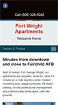 Mobile Screenshot of fortwrightapartments.com